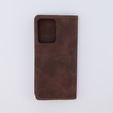 Чехол для Xiaomi Redmi Note 12 5G / Poco X5 5G, ERBORD Vintage, бумажник с клапаном, кофе