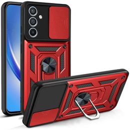 Чехол NOX Camera Slide Samsung Galaxy A34 5G, CamShield Slide, красный