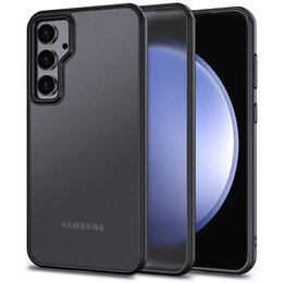 Чoхол до Samsung Galaxy S23 FE, Fusion Hybrid, прозорий / чорний