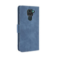 Откидной чехол для Xiaomi Redmi Note 9, Card Slot, синий