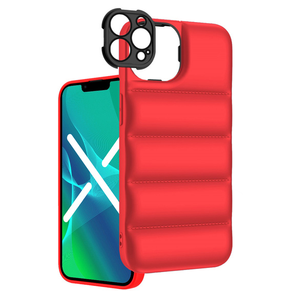 Чeхол ERBORD Puffer Case до iPhone 13 Pro Max, Red