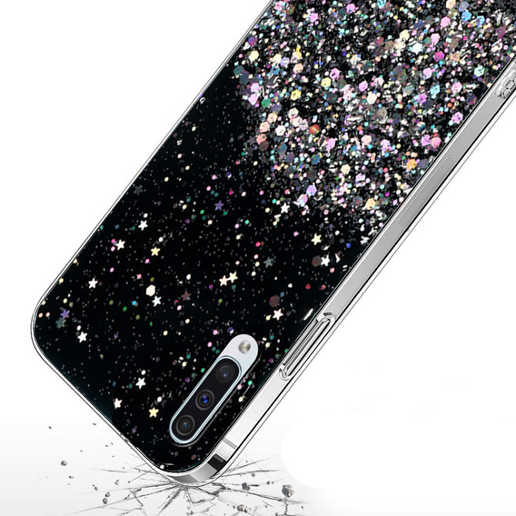 Чoхол до Samsung Galaxy A50/A50S/A30S, Glittery, чорний