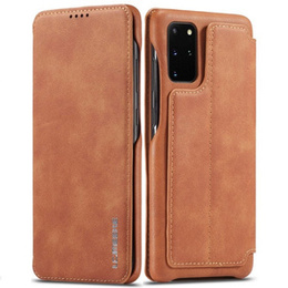 Откидной чехол для Samsung Galaxy S20 FE, LC.IMEEKE, коричневый