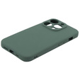 Чехол до iPhone 15 Pro Max, Silicone Lite, тёмно-зелёный