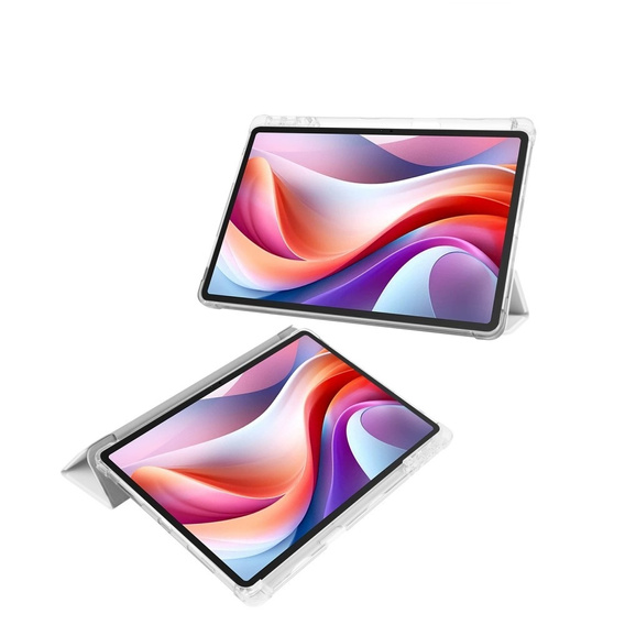 Чехол для Lenovo Tab M11, Smartcase Hybrid, с местом для стилуса, серый