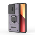 Чехол для Xiaomi Redmi Note 13 Pro 4G / Xiaomi Redmi Note 14S / Xiaomi Poco M6 Pro 4G, KickStand Camera Lens, фиолетовый