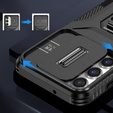 Чехол для Samsung Galaxy S23, крышка объектива, черный