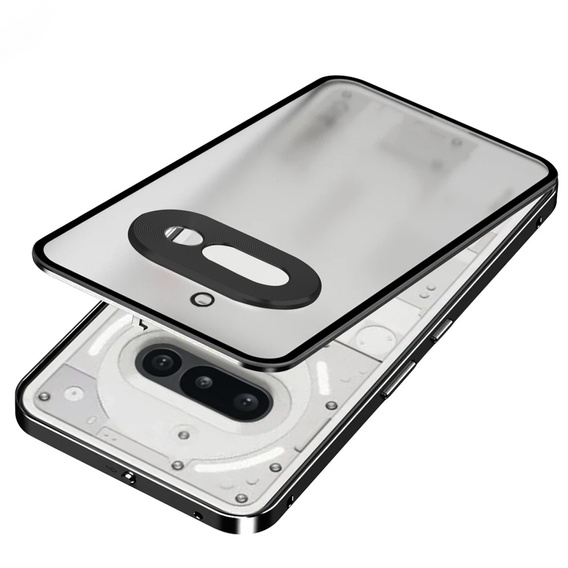 Чехол для Nothing Phone 3A, Frame Case, чёрный