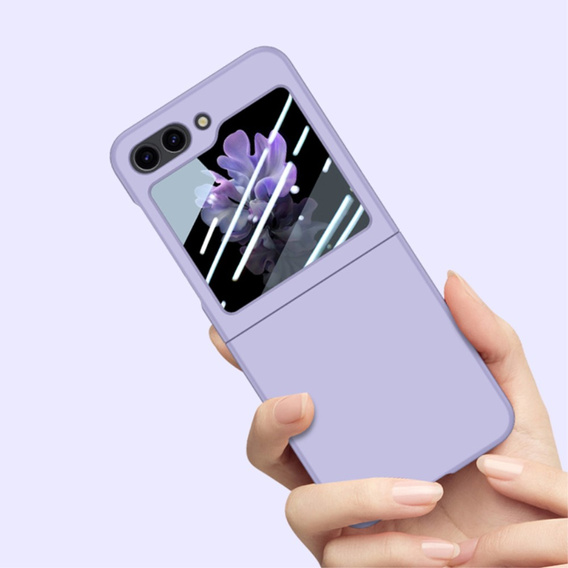 Чехол для Samsung Galaxy Z Flip7 FE / Z Flip6, PC Case, фиолетовый
