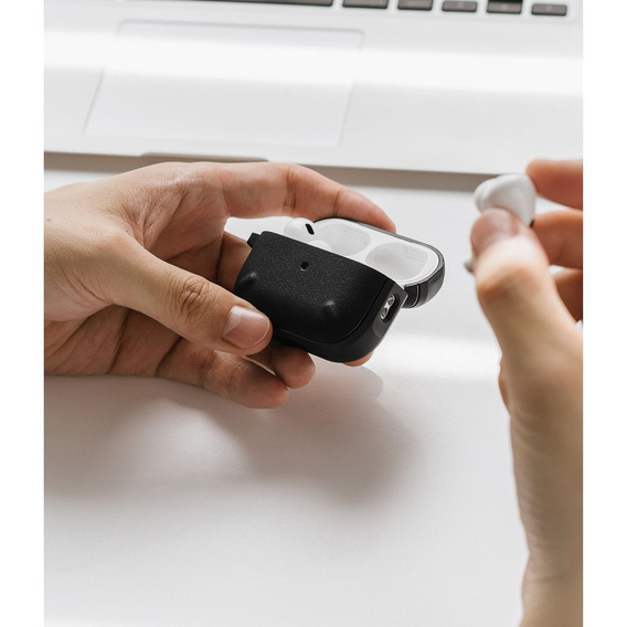 Чехол для наушников RINGKE Airpods Pro / Pro 2, Onyx, Black