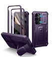 Броньований чохол для Samsung Galaxy S25, Dexnor Full Body (Two Frames), фіолетовий
