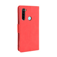 Футляр з клапаном для Xiaomi Redmi Note 8T, Card Slot, червоний