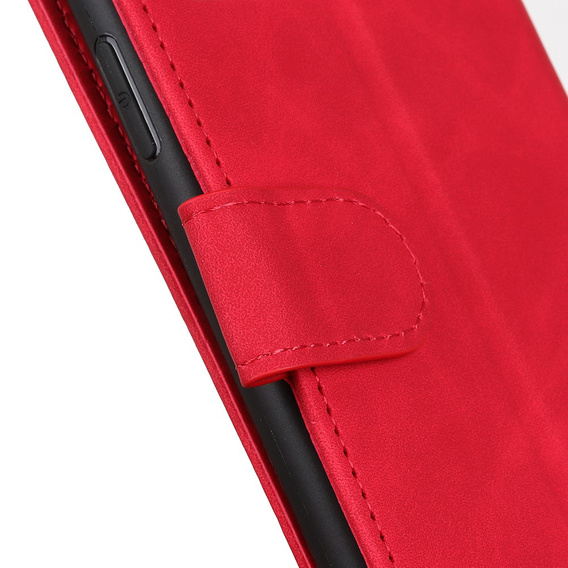 Чехол Wallet до Vivo Y21 / Y21s / Y33s, KHAZNEH, Vintage, Red