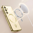 Чохол для Samsung Galaxy A16, Electro MagSafe, золотий + Скло на екран