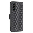 Откидной чехол для Samsung Galaxy A56, Wallet, BINFEN COLOR, чёрный