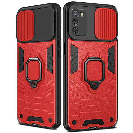 Чохол для Samsung Galaxy A03s, KickStand Camera Lens, м'яти