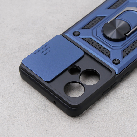 Чохол NOX Camera Slide Motorola Edge 40 Neo, CamShield Slide, синій