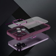 Чохол для iPhone 15 Pro Max, ERBORD Impact Guard, бордовий