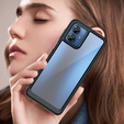 Чoхол до Motorola Moto G14, Fusion Hybrid, прозорий / чорний