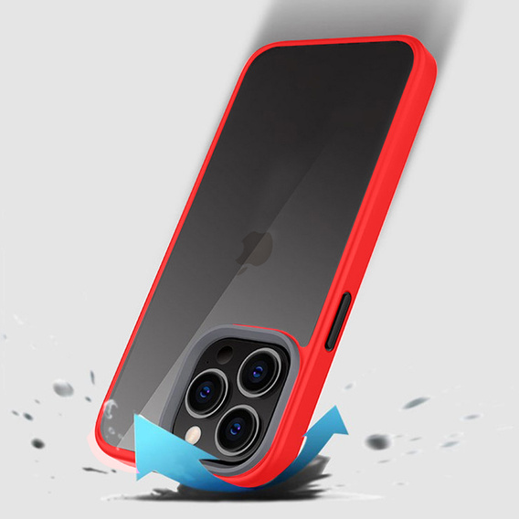 Чехол до iPhone 13 Pro, ERBORD Hybrid Case, красный