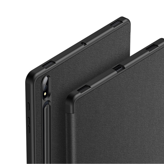 Чохол для Samsung Galaxy Tab S9+ 12.4", Dux Ducis Domo, чорний