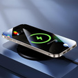 Магнітний чохол Dual Glass MagSafe для iPhone 16, сріблястий