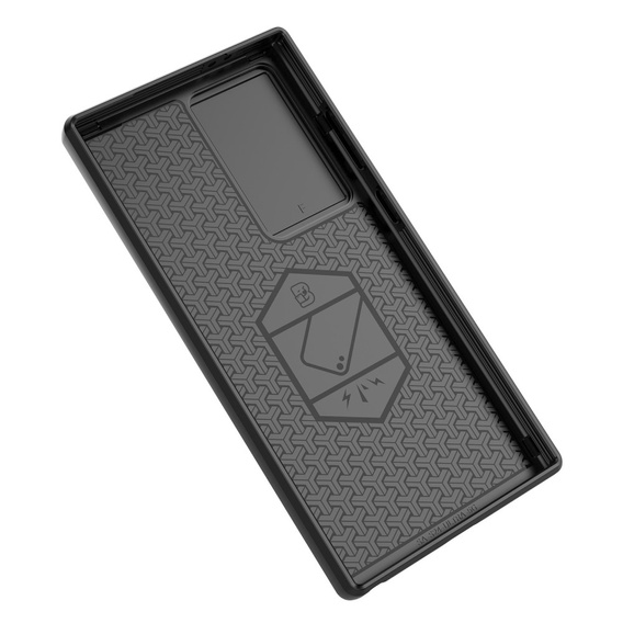 Чохол для Samsung Galaxy S24 Ultra, KickStand Camera Lens, чорний