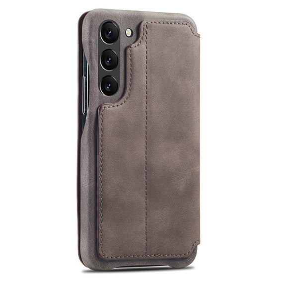 Чохол-книжка для Samsung Galaxy S23, ERBORD Retro, коричневий