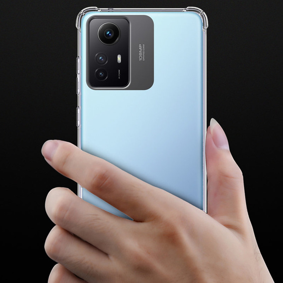 Чехол до Xiaomi Redmi Note 12S, Dropproof, прозрачный