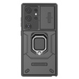 Чехол для Samsung Galaxy S24 Ultra, KickStand Camera Lens, чёрный