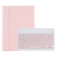 Чехол + клавиатура Samsung Galaxy Tab S6 Lite P610/P615 / S6 Lite 2022 10.4, Pen Slot, розовый rose gold