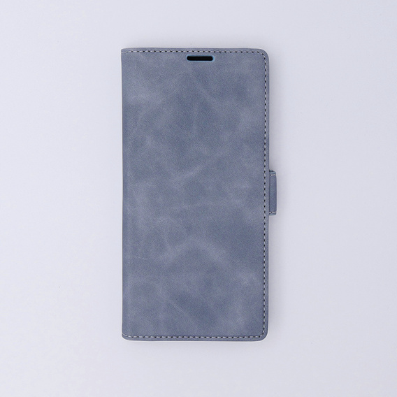 Чехол для Samsung Galaxy S23 Ultra, ERBORD Vintage, бумажник с клапаном, зелёный