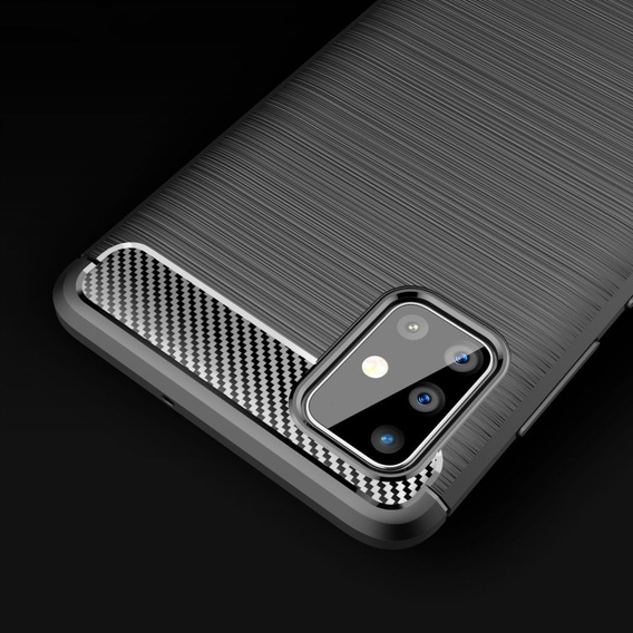 Чехол до Samsung Galaxy M51, Carbon, чёрный