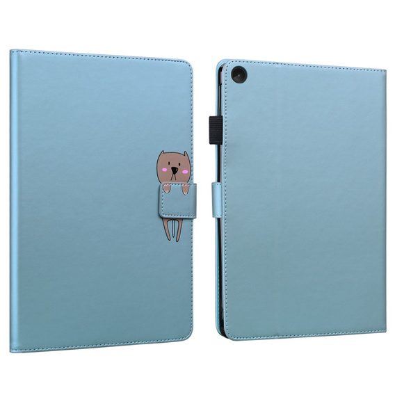 Чохол для Lenovo Tab M10 Plus 10.6 Gen 3, з клапаном, animal, м'яти