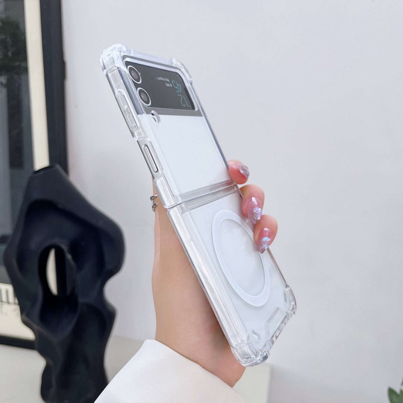 Чехол до Samsung Galaxy Z Flip4 5G, Dropproof, прозрачный