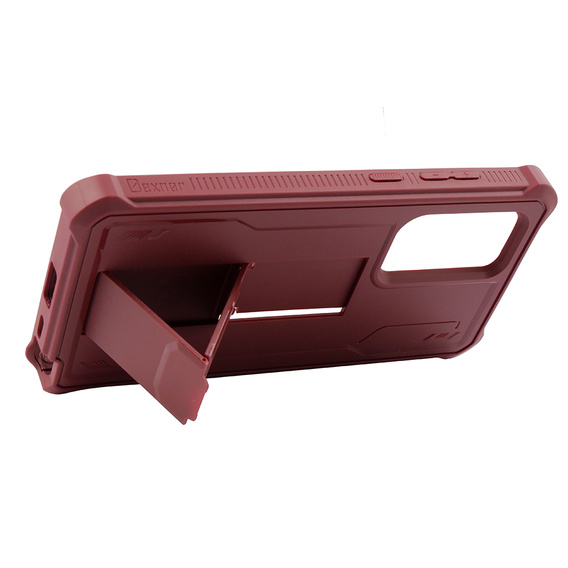 Бронированный чехол для Samsung Galaxy S22 Ultra, Dexnor Full Body, красный