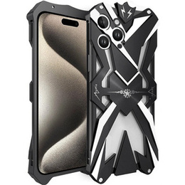 Бронированный чехол для iPhone 15 Pro Max, Aluminum Alloy, чёрный