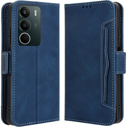 Откидной чехол для Realme C71, Card Slot, темно-синий