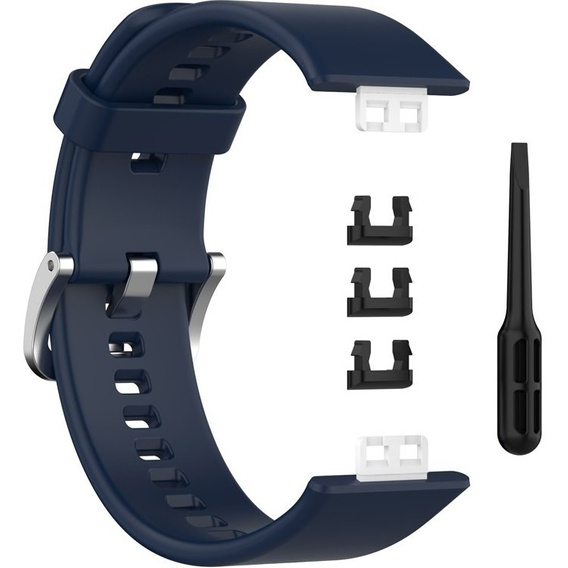 Силиконовый ремешок для Huawei Watch Fit, Navy Blue