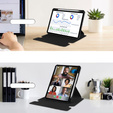 Чехол клавиатура для iPad Pro 11" 2024 (5 gen.), Rotary 360° Leather, чёрный