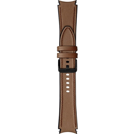 Кожаный ремешок для часов Samsung Galaxy Watch 4 / 5 40/42/44/46/45MM PRO, Brown