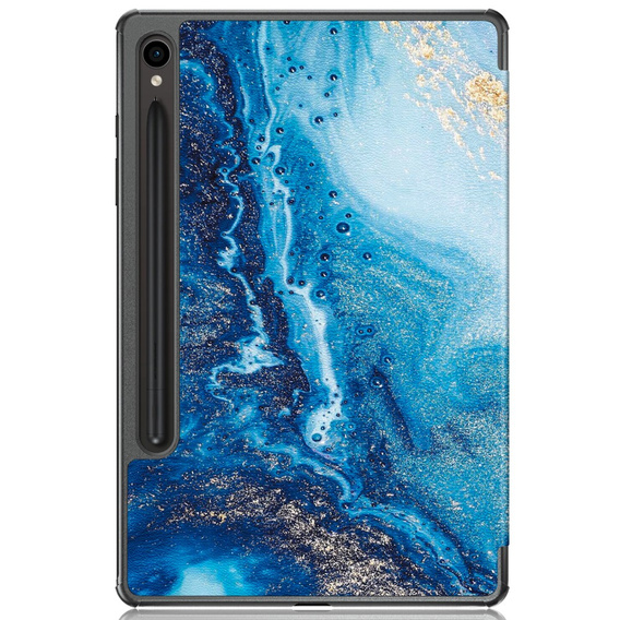 Чехол до Samsung Galaxy Tab S9, Smartcase Hybrid Pen Slot, sea wave