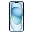 Чехол до iPhone 15 Plus, Silicone Lite, серый