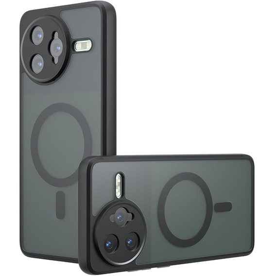 Чохол для Xiaomi Poco F7 Ultra, для MagSafe, ERBORD Matt Case, чорний