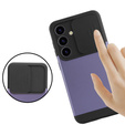 Чехол до Samsung Galaxy S24, ERBORD CamProtect Slide Camera, фиолетовый