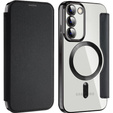 Чохол-книжка для Samsung Galaxy S23, Wallet, MagSafe, чорний