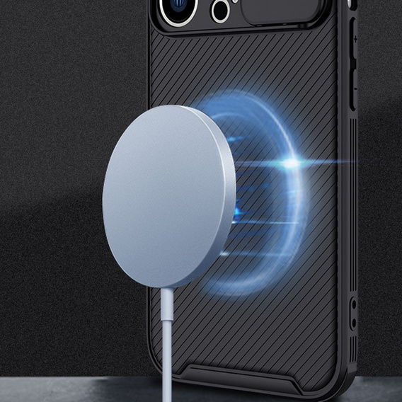 Чехол для iPhone 14, Camera Slide, чёрный