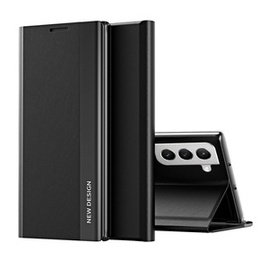 Откидной чехол для Samsung Galaxy S22 5G, Side Magnetic, чёрный