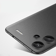 чехол MOFI для Xiaomi Redmi Note 13 Pro+, тонкий, чёрный
