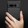 Чoхол до Google Pixel 7 Pro, Carbon, чорний
